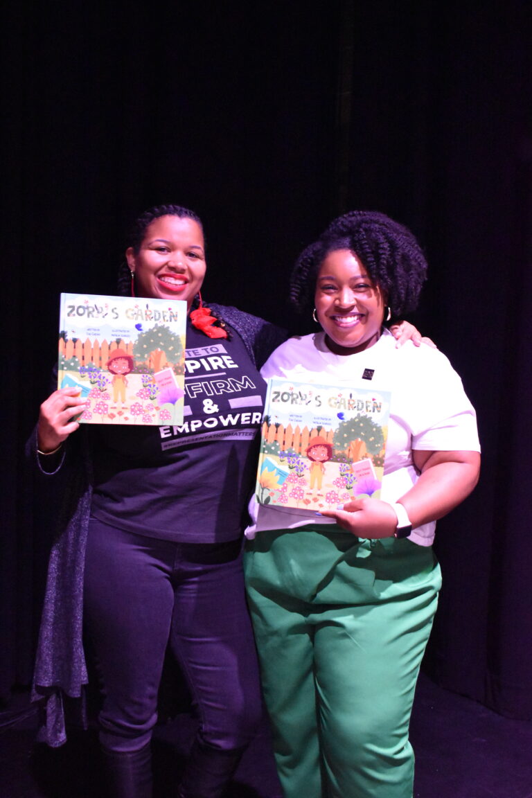 Veronica Chapman and Rae Chesny at Black Children's Book Fest Chapter 1