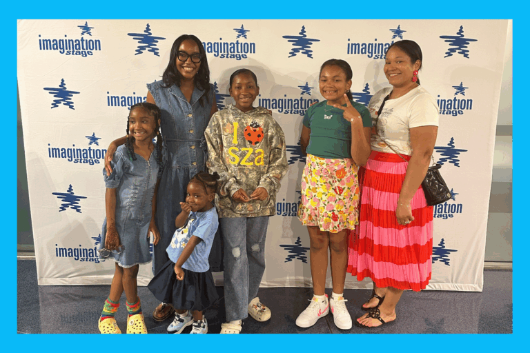 Sarah, Liv and Friends at Kids' Theater Opening night for Dory Fantasmagory