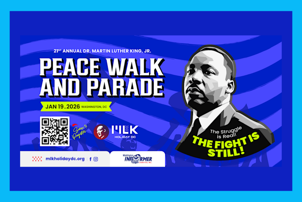 2026 MLK Holiday DC Annual Peace Walk & Parade