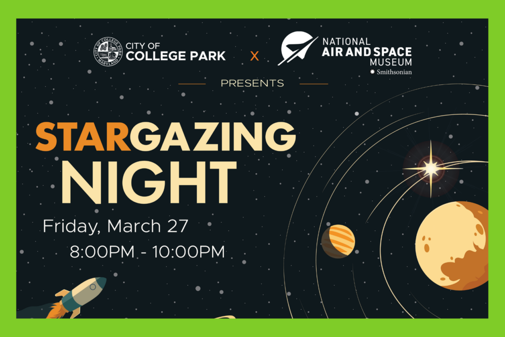 Stargazing Night with the city of college park
