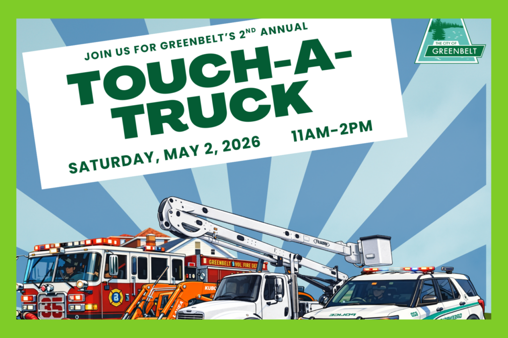Greenbelt's Touch a Truck flyer