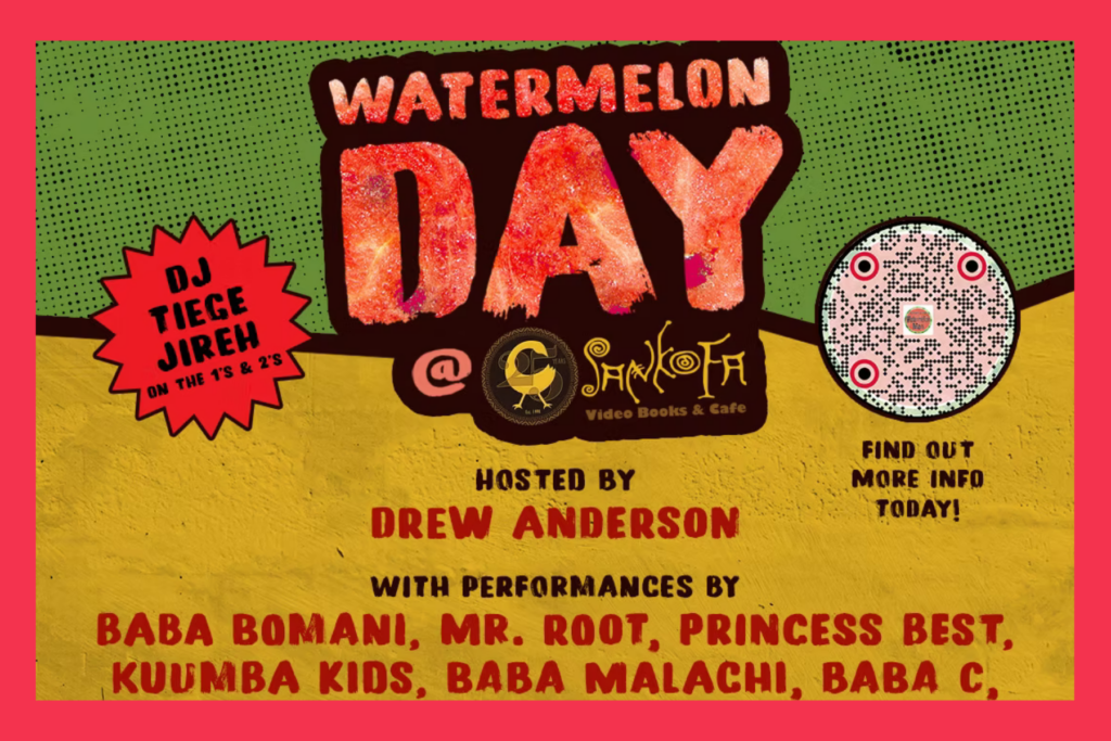 Watermelon Day flyer.