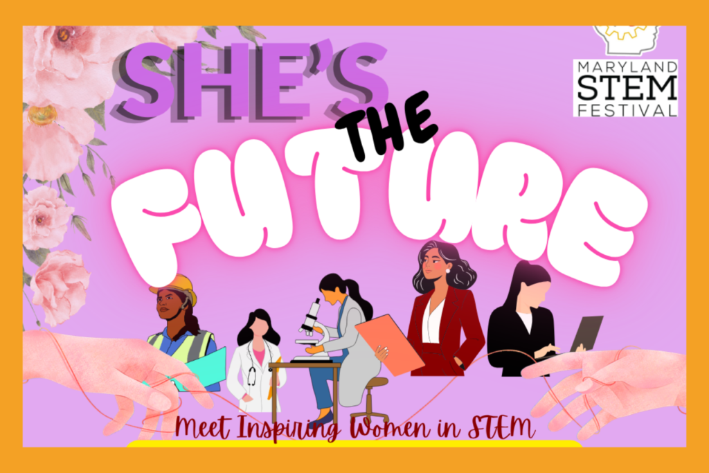She's the Future event flyer.