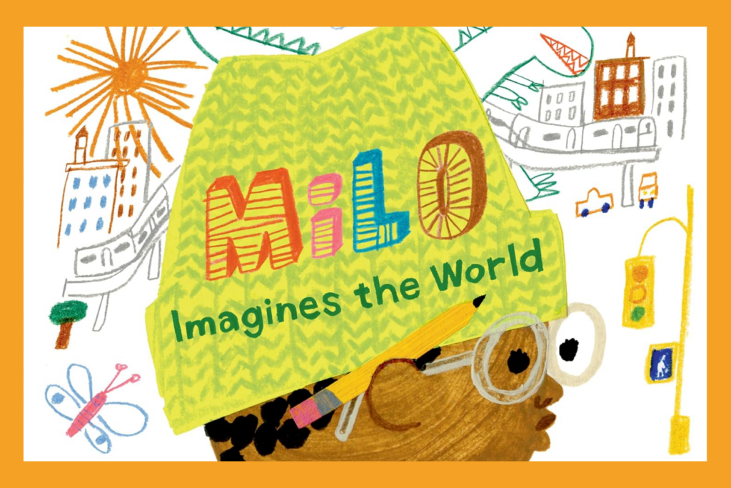 Milo Imagines a World book cover.