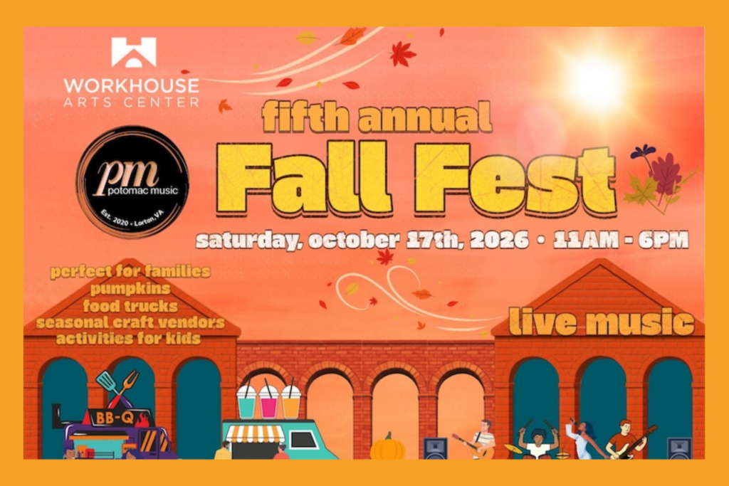 Potomac Music's fifth annual Fall Fest flyer.