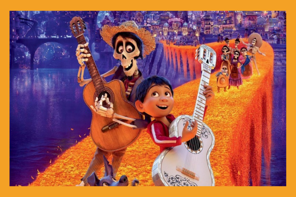 Disney's Coco movie poster.